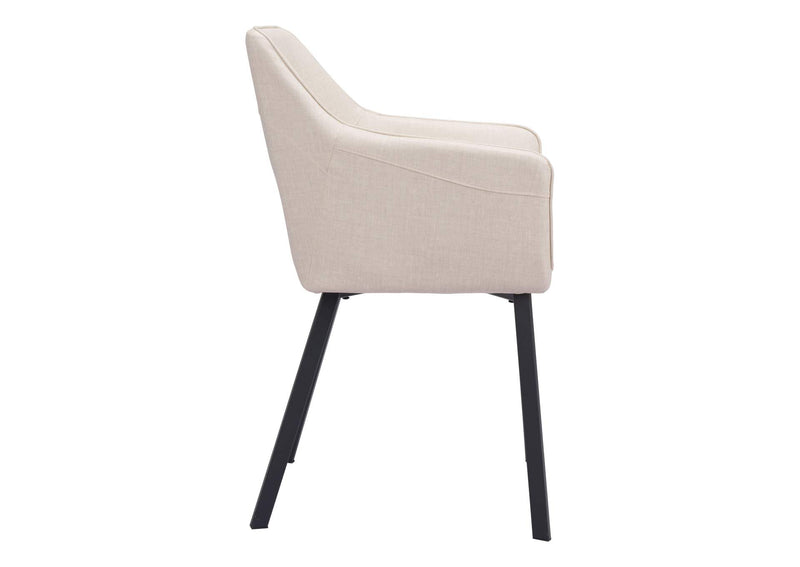 109400 Adage Dining Chair (Set Of 2) Beige