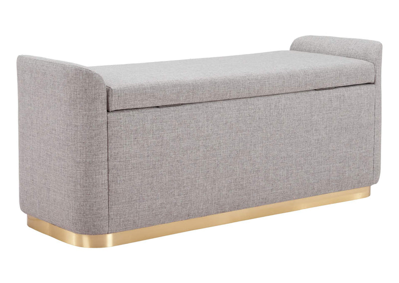 109995 Dobo Storage Bench Gray