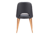 110123 Leith Dining Chair (Set Of 2) Black