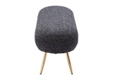 110081 Creek Bench Glitter Black