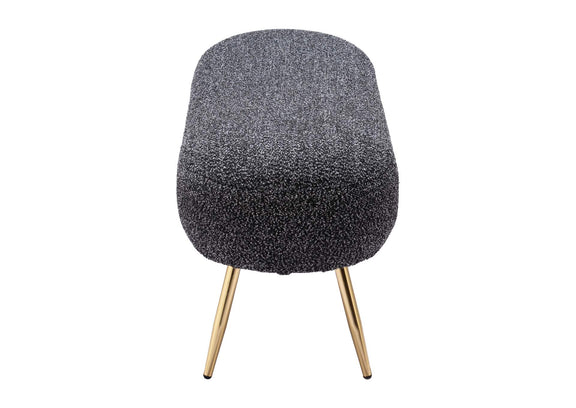 110081 Creek Bench Glitter Black