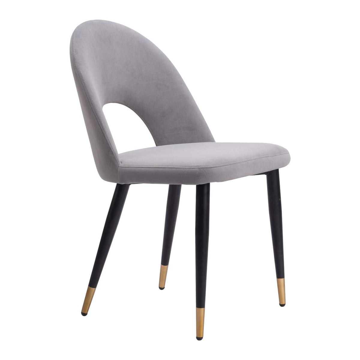 109874 Menlo Dining Chair (Set Of 2) Gray