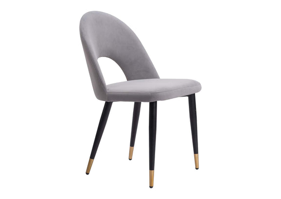 109874 Menlo Dining Chair (Set Of 2) Gray