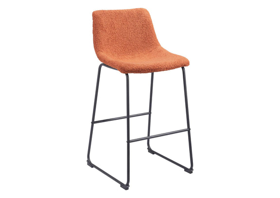 109682 Smart Barstool (Set Of 2) Burnt Orange