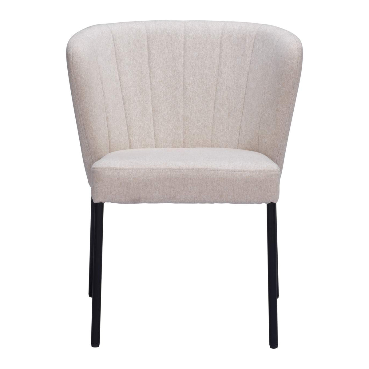109678 Aimee Dining Chair (Set Of 2) Beige