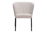 109678 Aimee Dining Chair (Set Of 2) Beige
