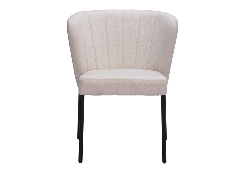 109678 Aimee Dining Chair (Set Of 2) Beige