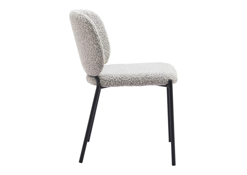 110348 Plat Dining Chair (Set Of 2) Gray