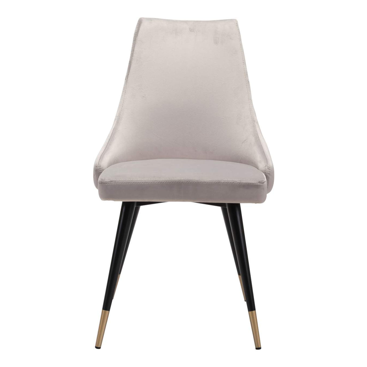 101089 Piccolo Dining Chair (Set Of 2) Gray
