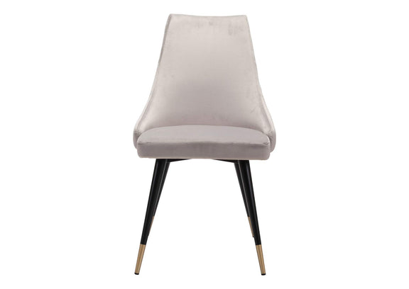 101089 Piccolo Dining Chair (Set Of 2) Gray