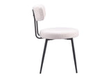 109738 Blanca Dining Chair (Set Of 2) Ivory