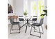 101879 Amiens Dining Table White