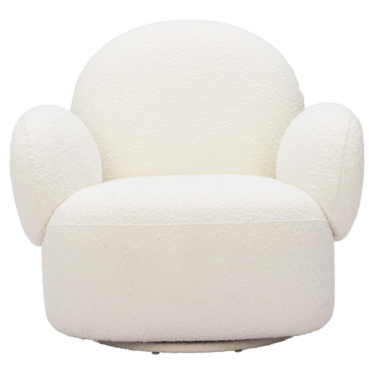 110280 Pilka Swivel Chair White