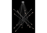 50216 Belief Ceiling Lamp Chrome