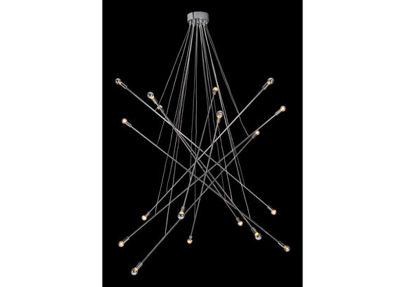 50216 Belief Ceiling Lamp Chrome
