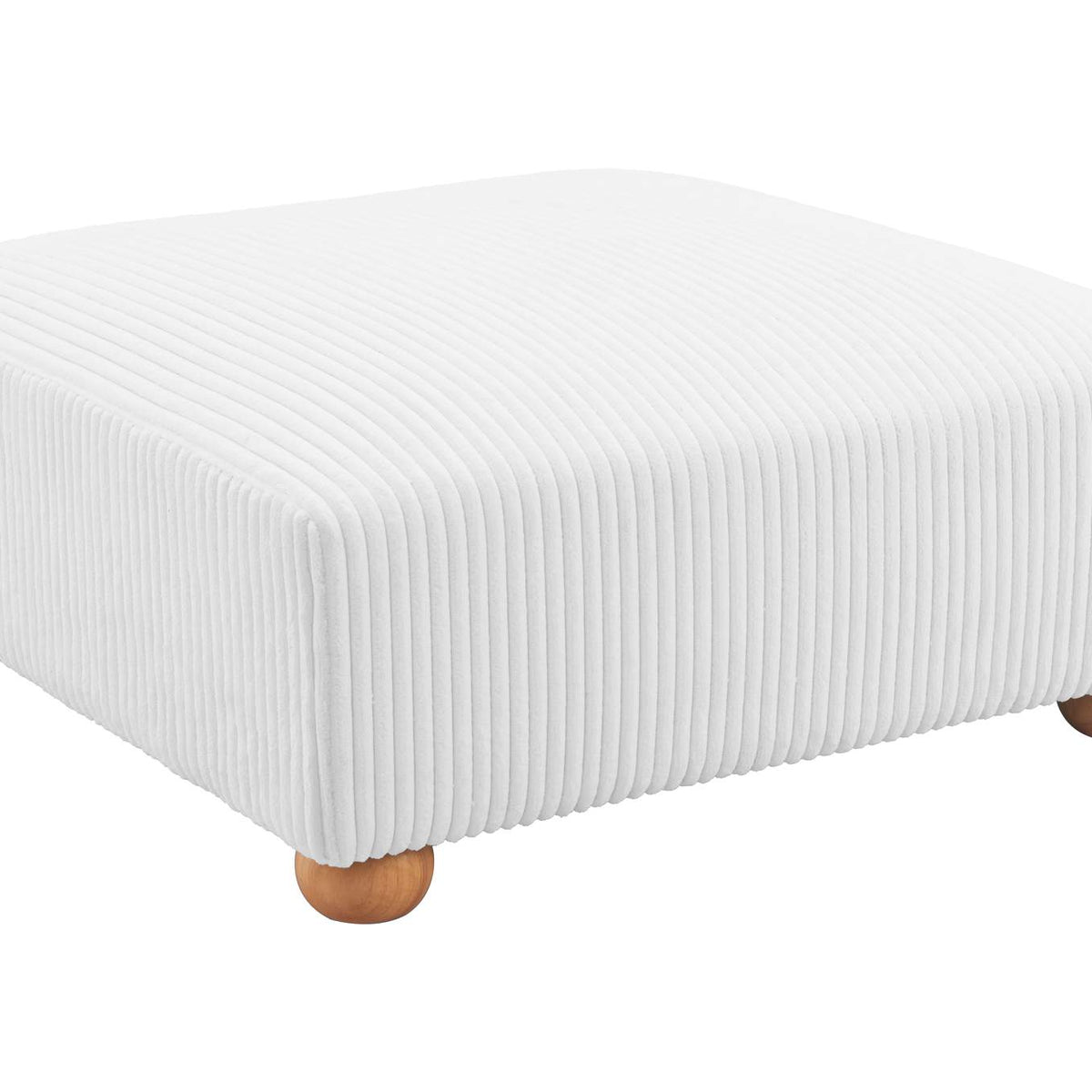 110304 Tayte Ottoman White