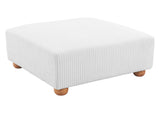 110304 Tayte Ottoman White