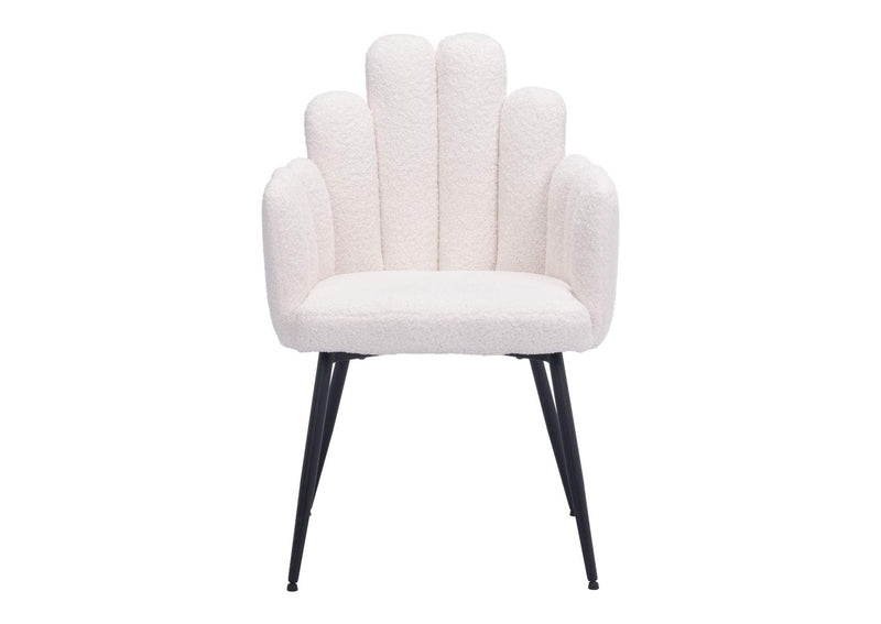 109657 Noosa Dining Chair (Set Of 2) Ivory