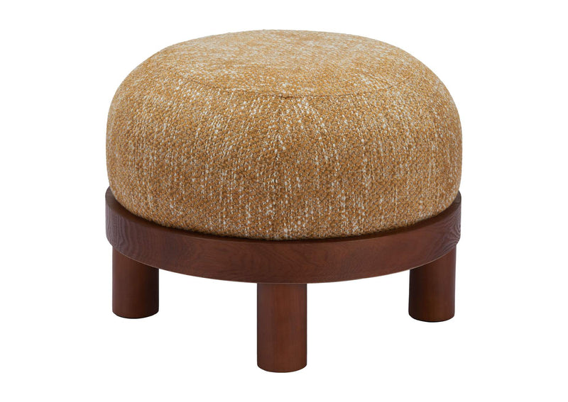 110184 Gome Ottoman Oat Yellow