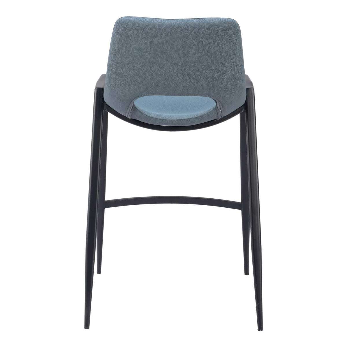 109539 Desi Counter Stool (Set Of 2) Azure Gray