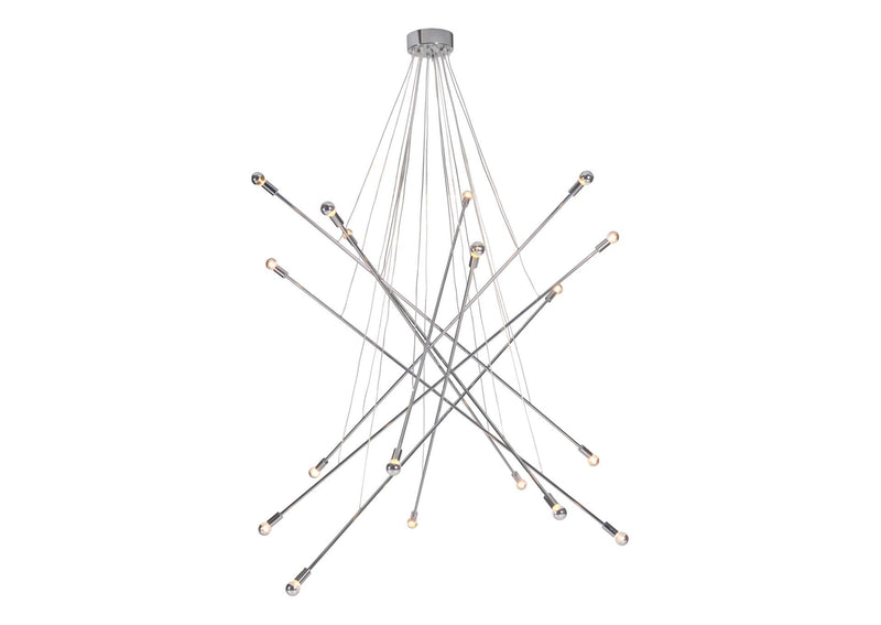 50216 Belief Ceiling Lamp Chrome