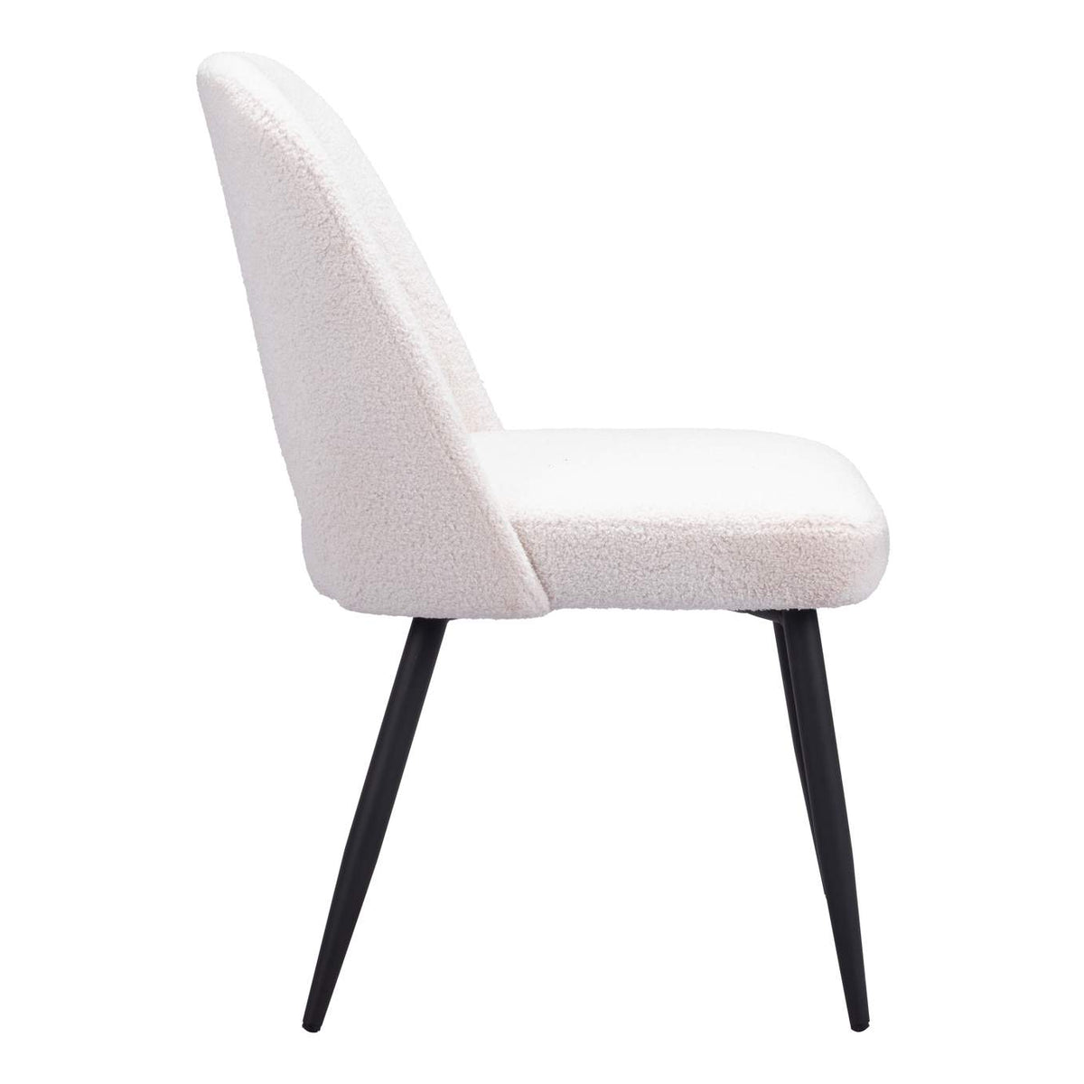 109325 Teddy Dining Chair (Set Of 2) Ivory