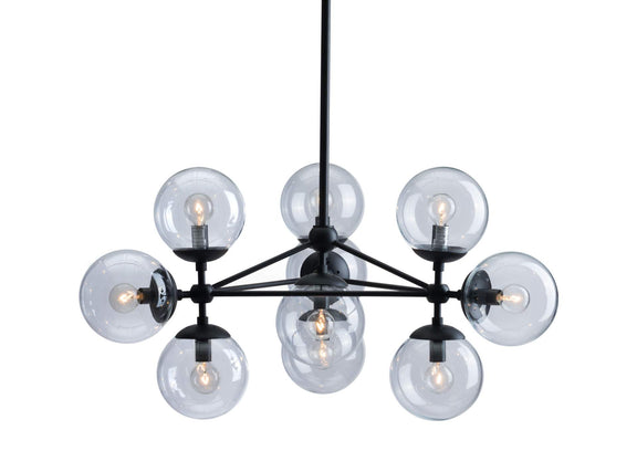 56065 Belfast Ceiling Lamp Black