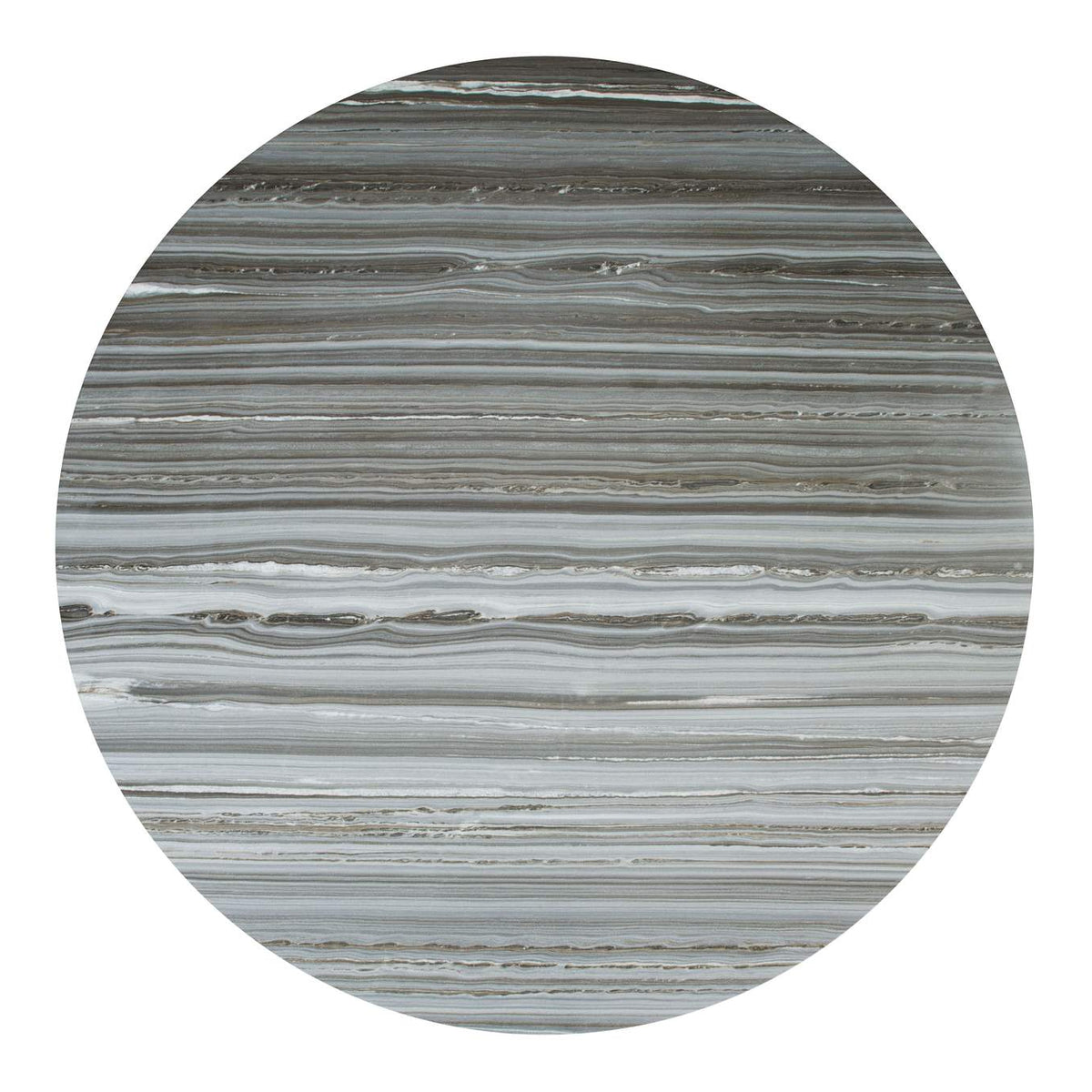 109452 Star City Dining Table (60") Gray & Silver