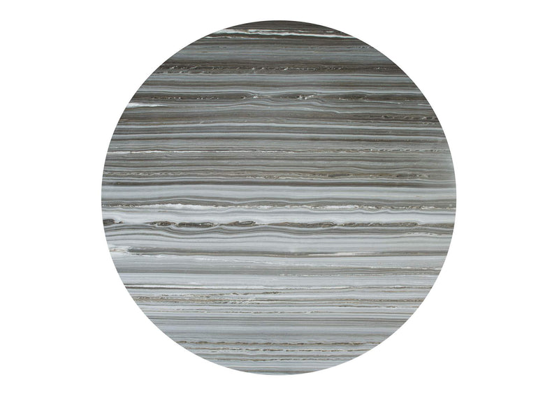 109452 Star City Dining Table (60") Gray & Silver