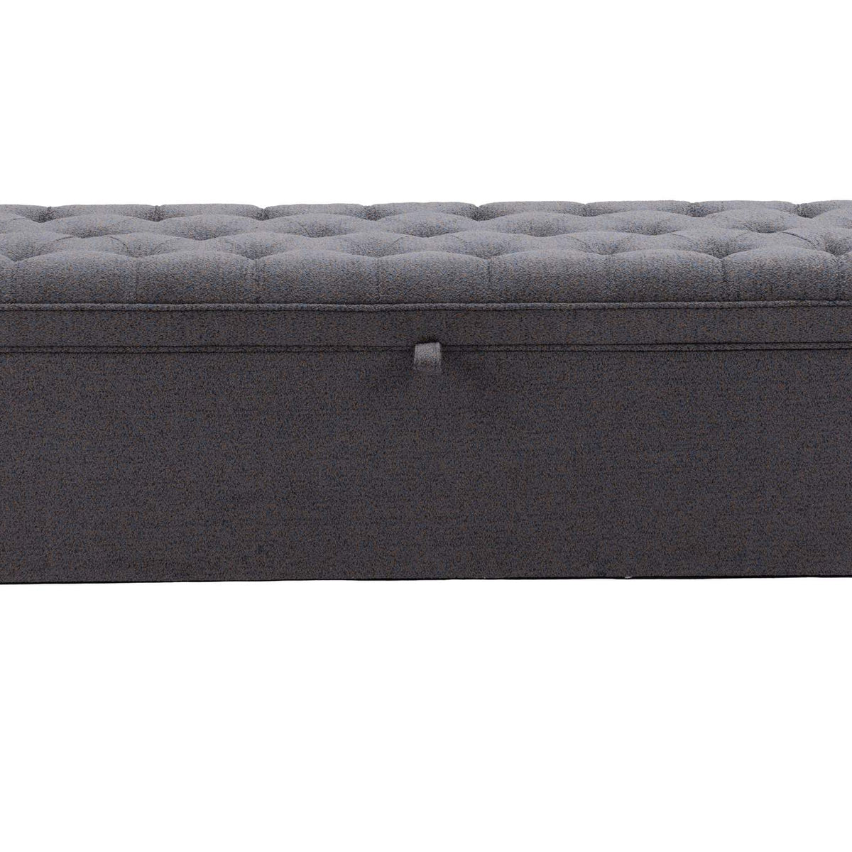 110083 Halifax Storage Bench Gravel Gray