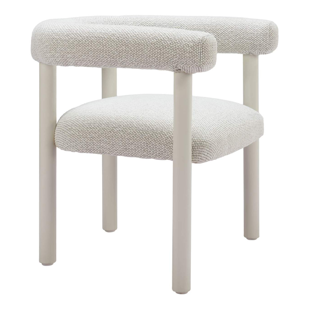704048 Sunbath Outdoor Dining Chair (Set Of 2) White