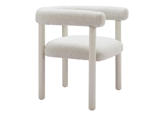 704048 Sunbath Outdoor Dining Chair (Set Of 2) White