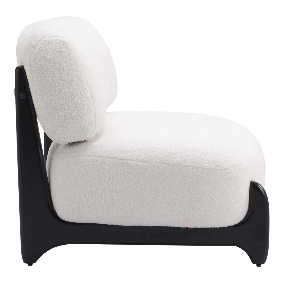 110268 Bombo Accent Chair White