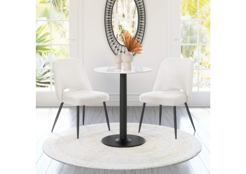 109325 Teddy Dining Chair (Set Of 2) Ivory