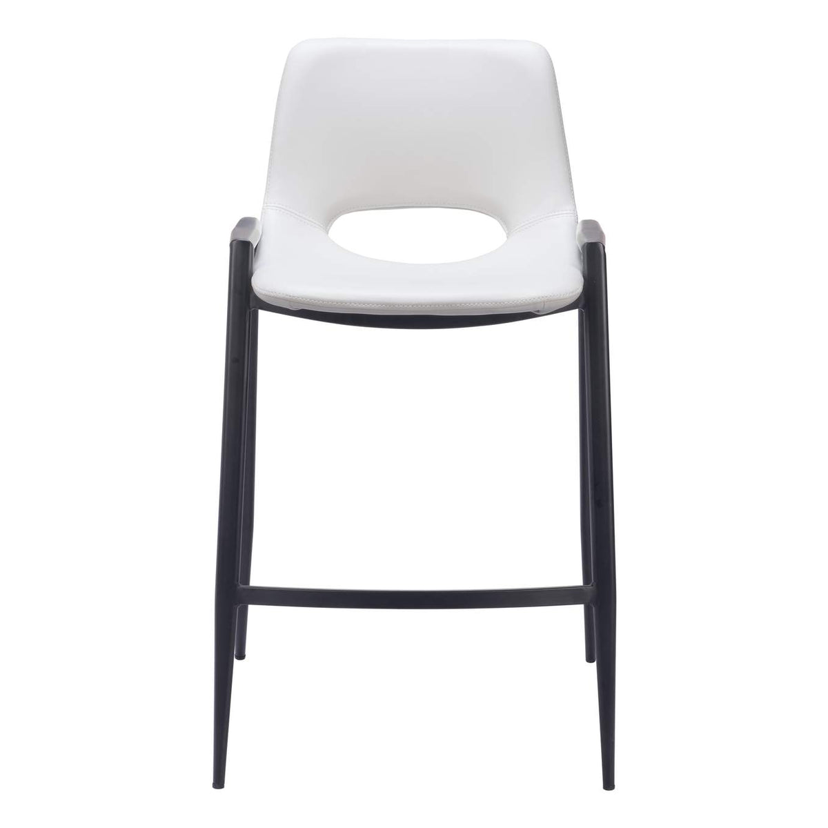 109538 Desi Counter Stool (Set Of 2) White
