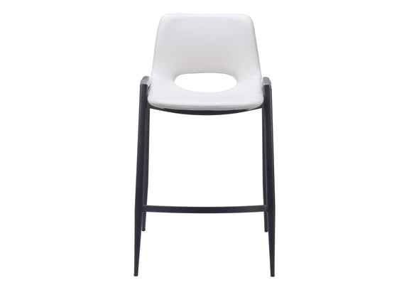 109538 Desi Counter Stool (Set Of 2) White