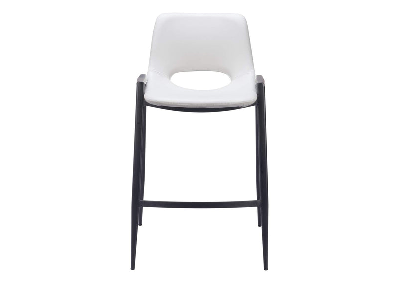 109538 Desi Counter Stool (Set Of 2) White