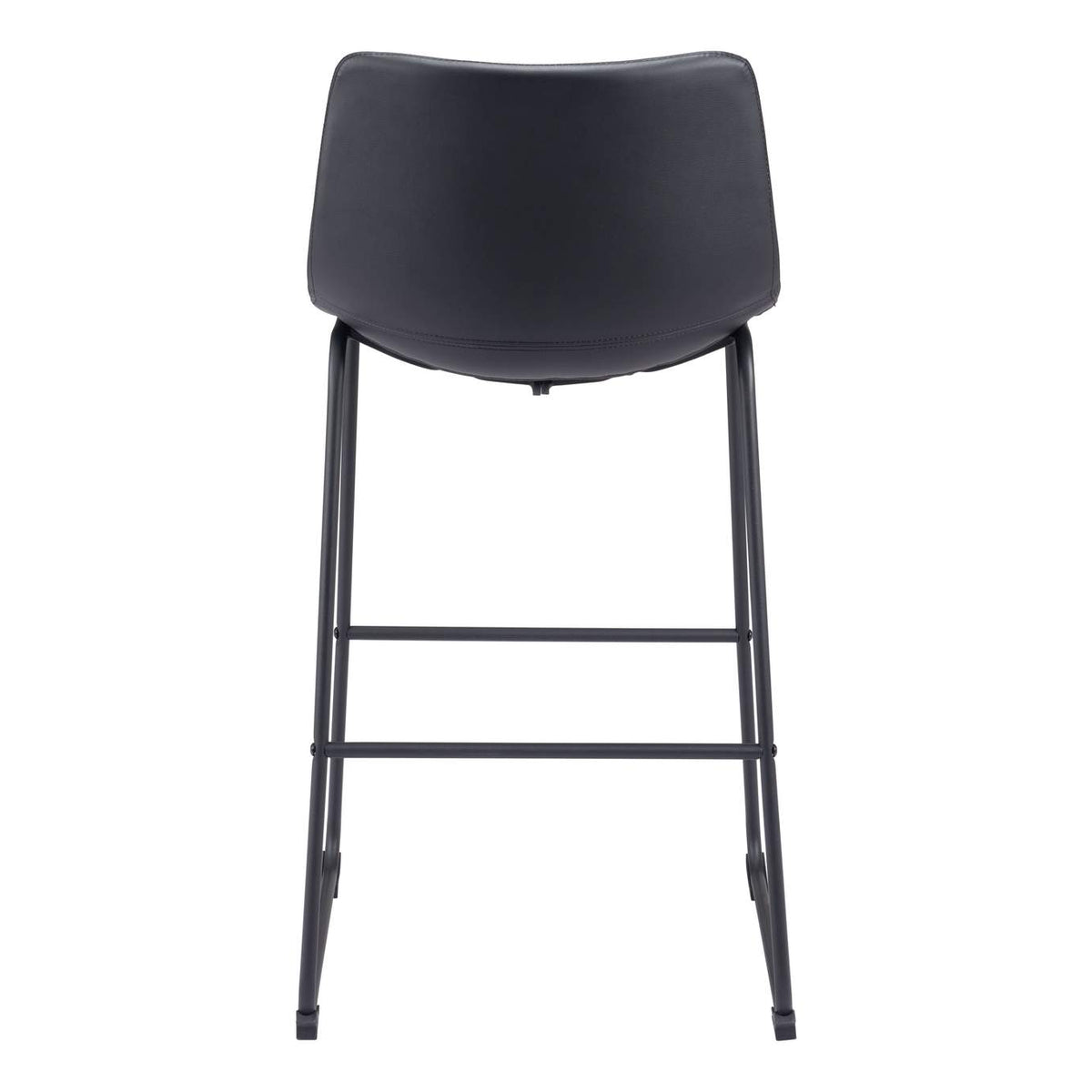 109650 Smart Barstool (Set Of 2) Black