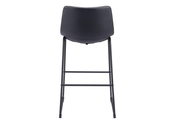 109650 Smart Barstool (Set Of 2) Black