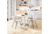 109658 Thibideaux Dining Chair (Set Of 2) Ivory