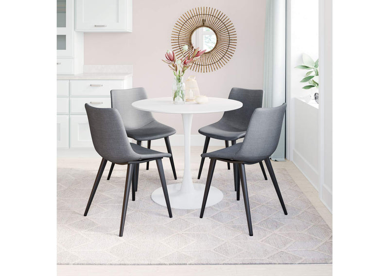 101949 Daniel Dining Chair (Set Of 2) Gray