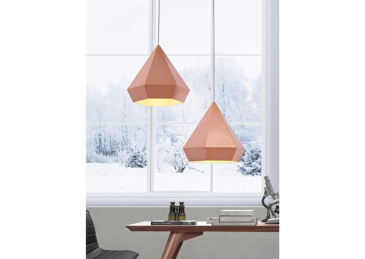 50174 Forecast Ceiling Lamp Rose Gold
