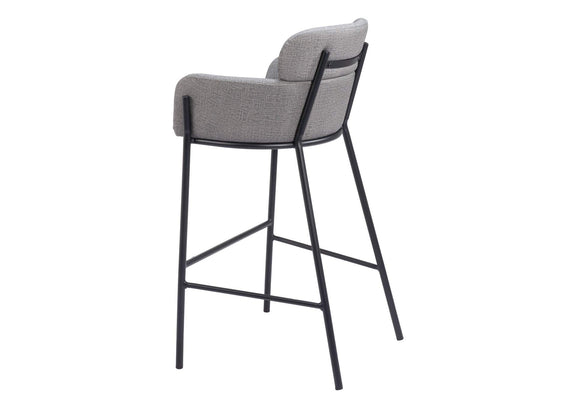 110173 Bremor Barstool Slate Gray
