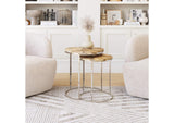 109776 Bari Nesting Table Set (2-Piece) Natural