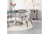 101089 Piccolo Dining Chair (Set Of 2) Gray