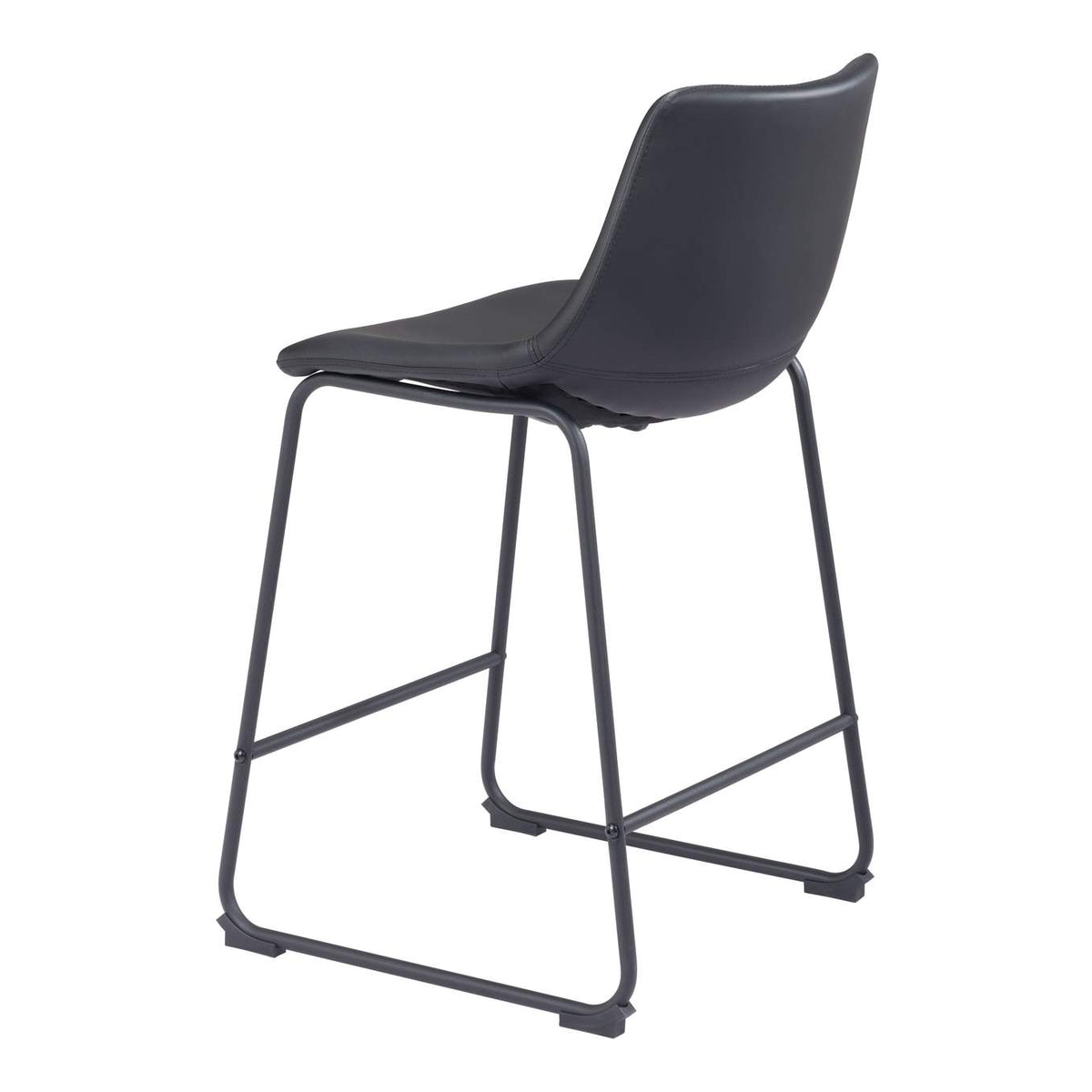 109649 Smart Counter Stool (Set Of 2) Black