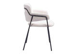 109663 Marcel Dining Chair (Set Of 2) Cream