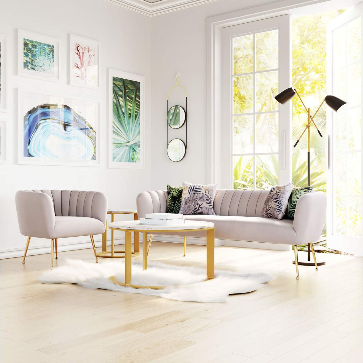 101853 Deco Sofa Beige