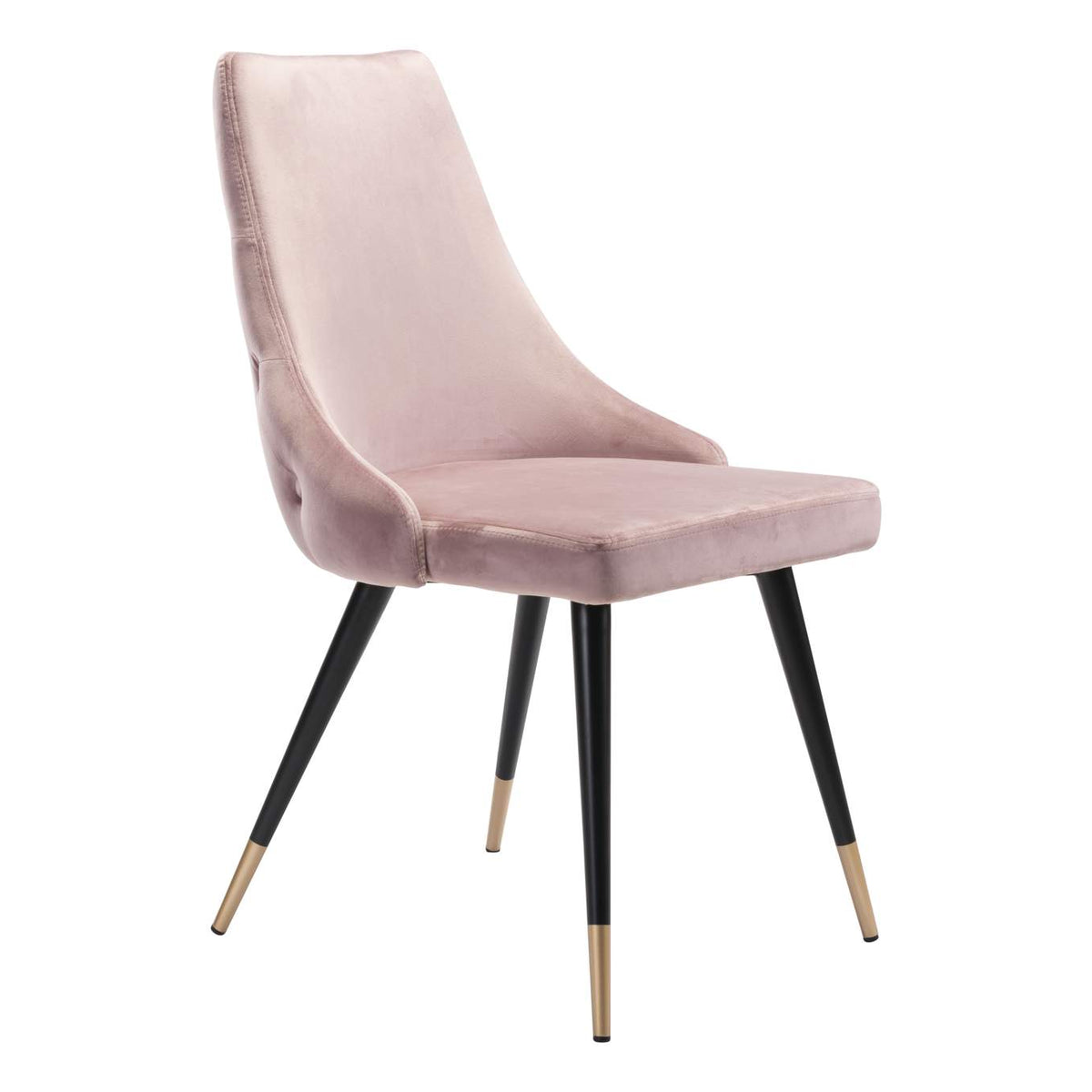 101088 Piccolo Dining Chair (Set Of 2) Pink