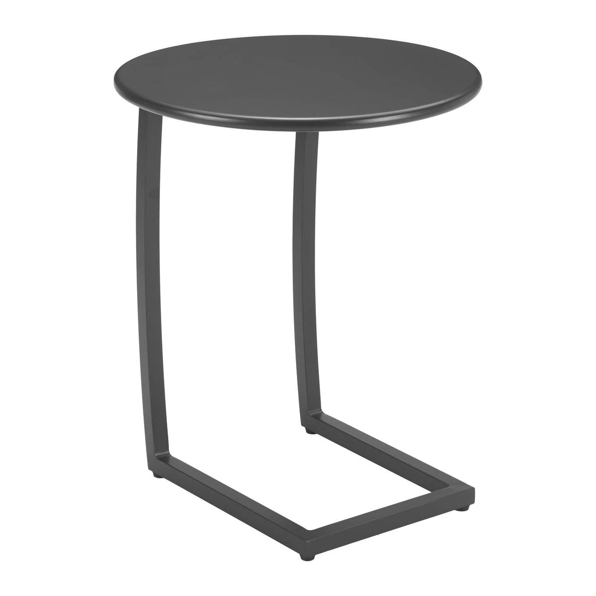 704065 Noga Outdoor End Table Black